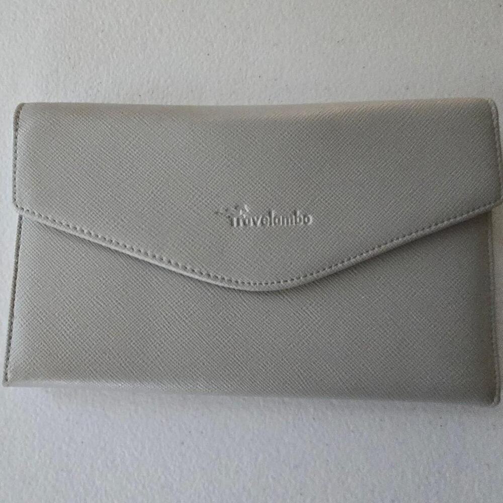 Travel wallet gray